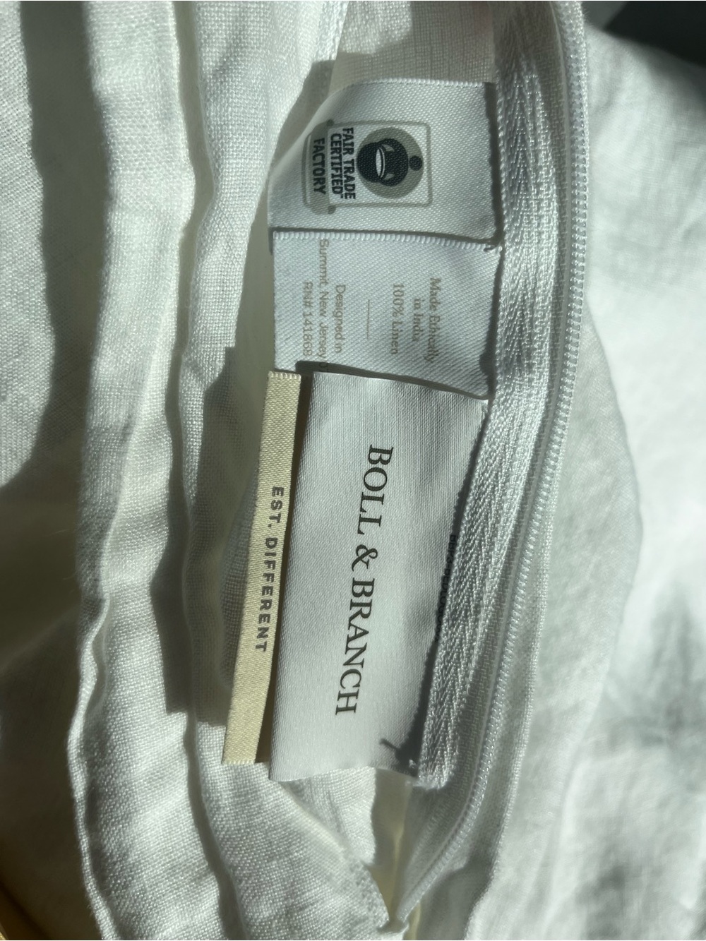 Parachute Fitted Sheet King Linen Roll & Branch 2 Pillowcases Minimalist - Picture 5 of 11